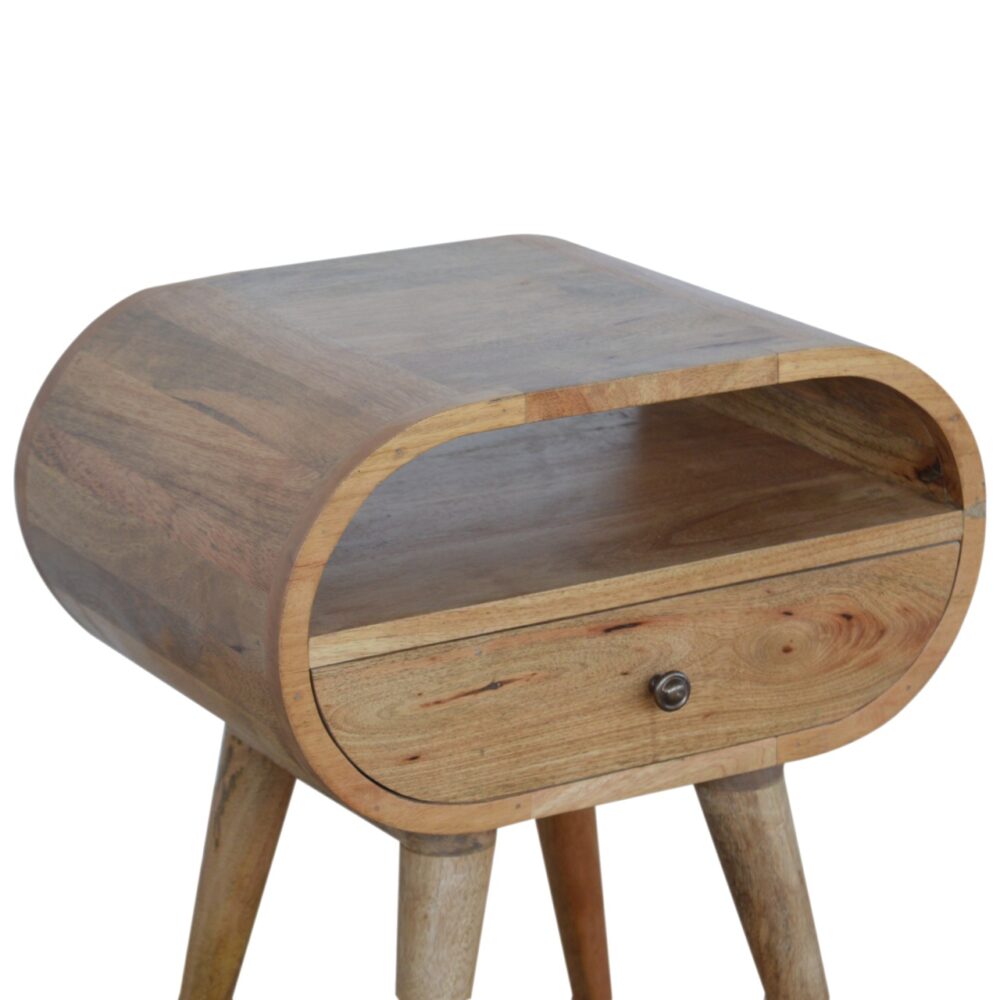wholesale Circular Nightstand with Open Slot for resale