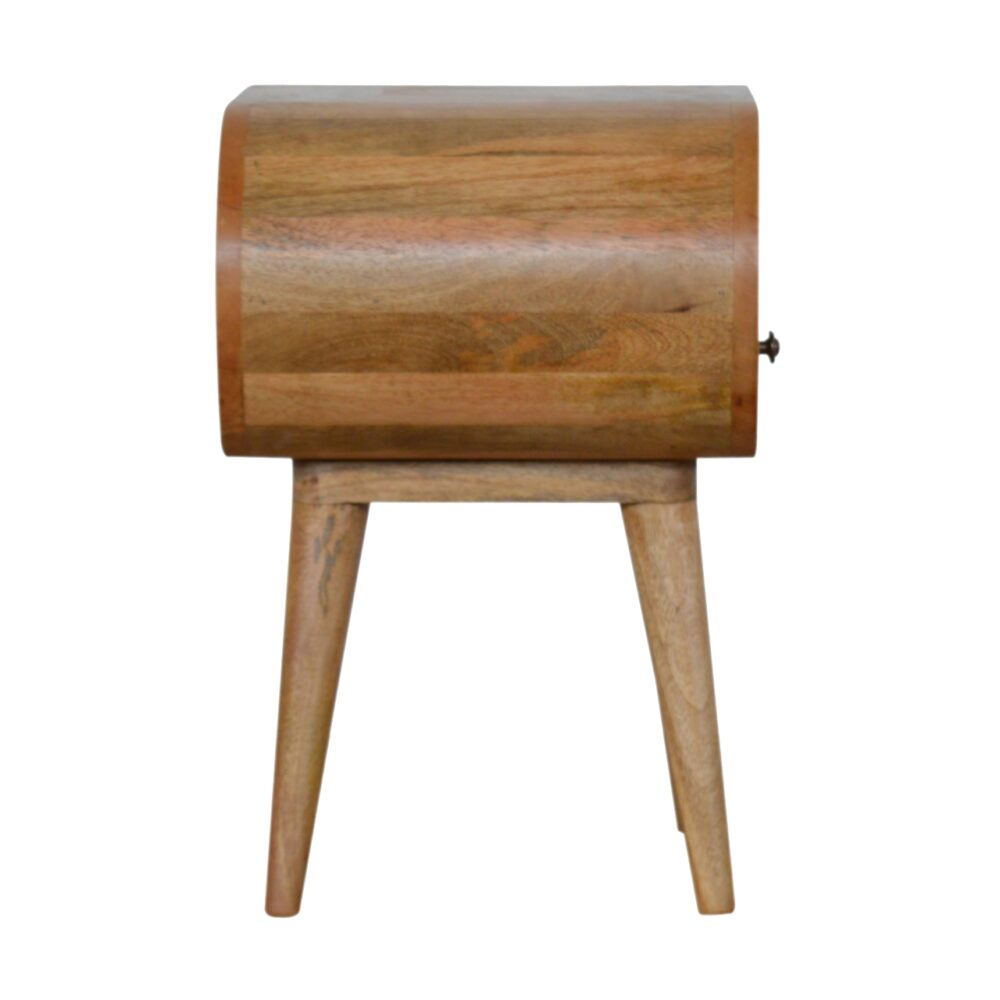 Circular Nightstand with Open Slot for wholesale