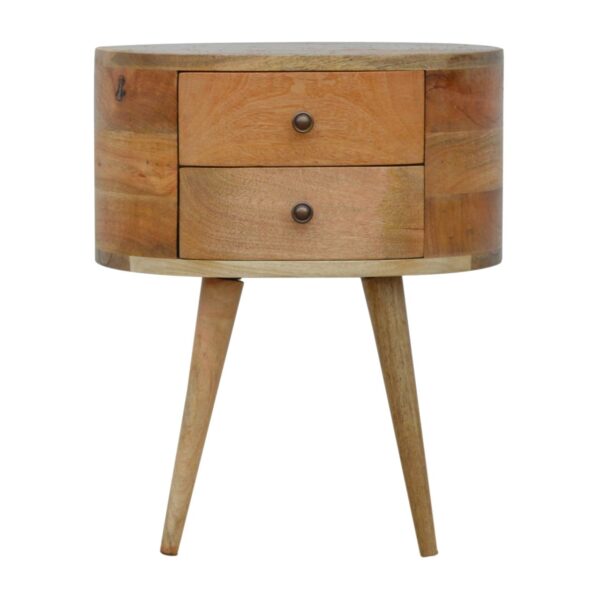 Rounded Bedside Table for resale