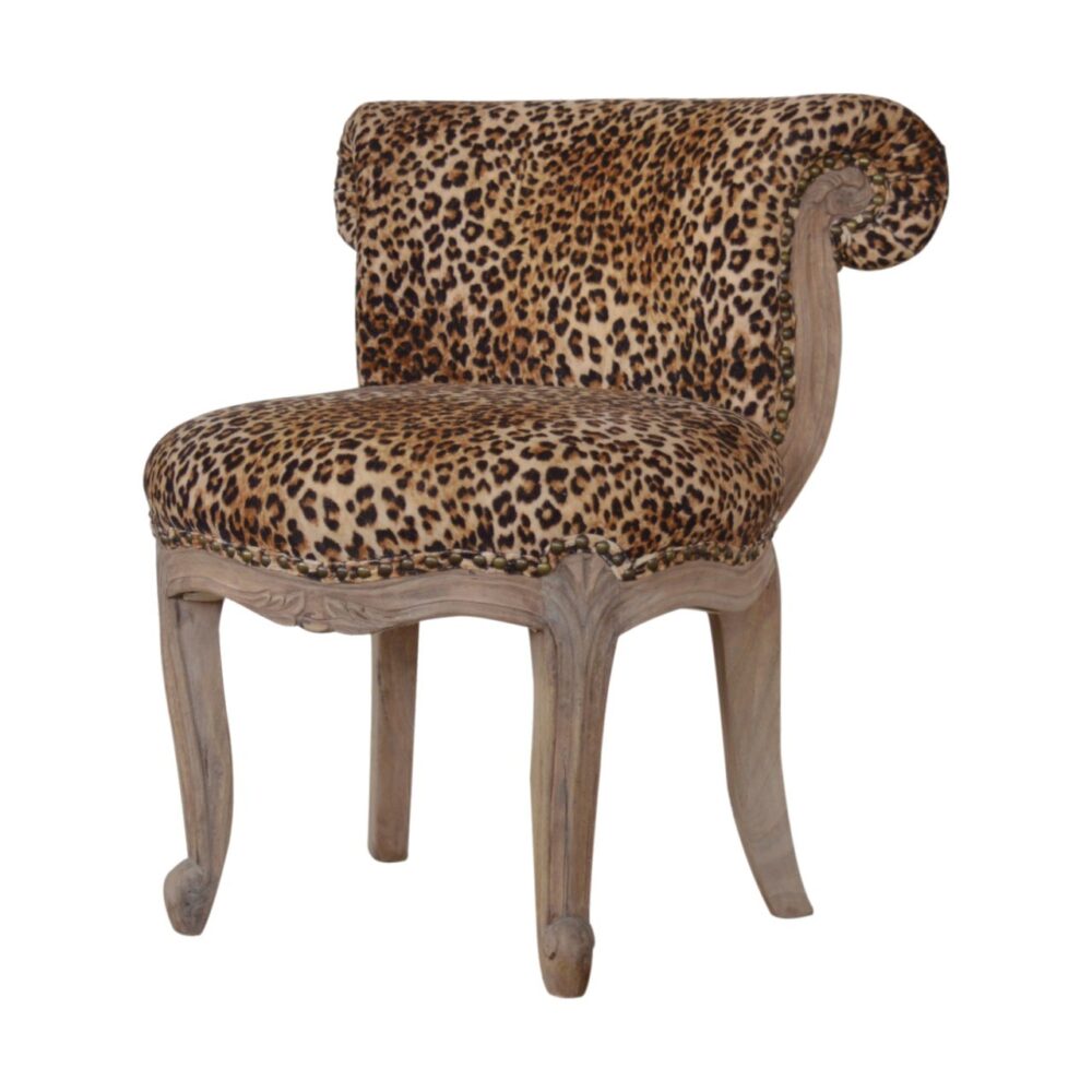 Leopard Print Studded Chair wholesalers
