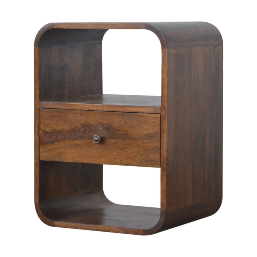 wholesale Chestnut Curved Edge Bedside for resale