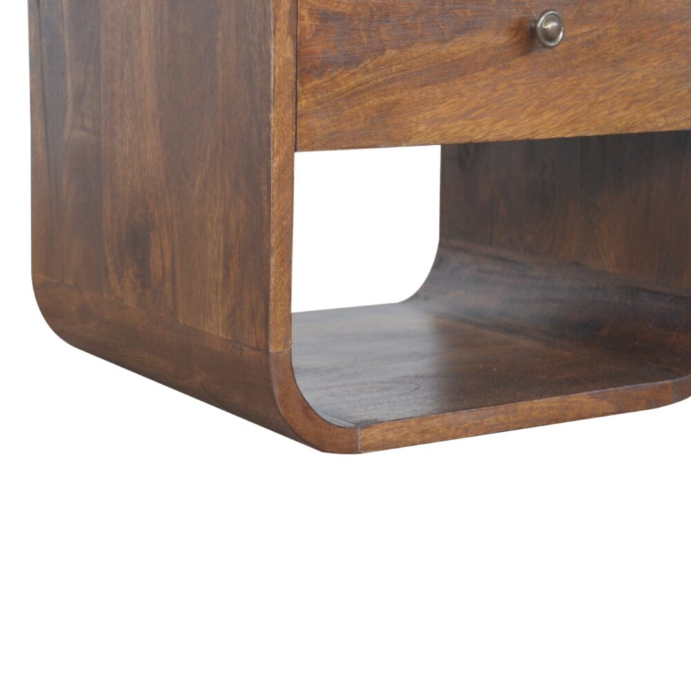 wholesale Chestnut Curved Edge Bedside for resale