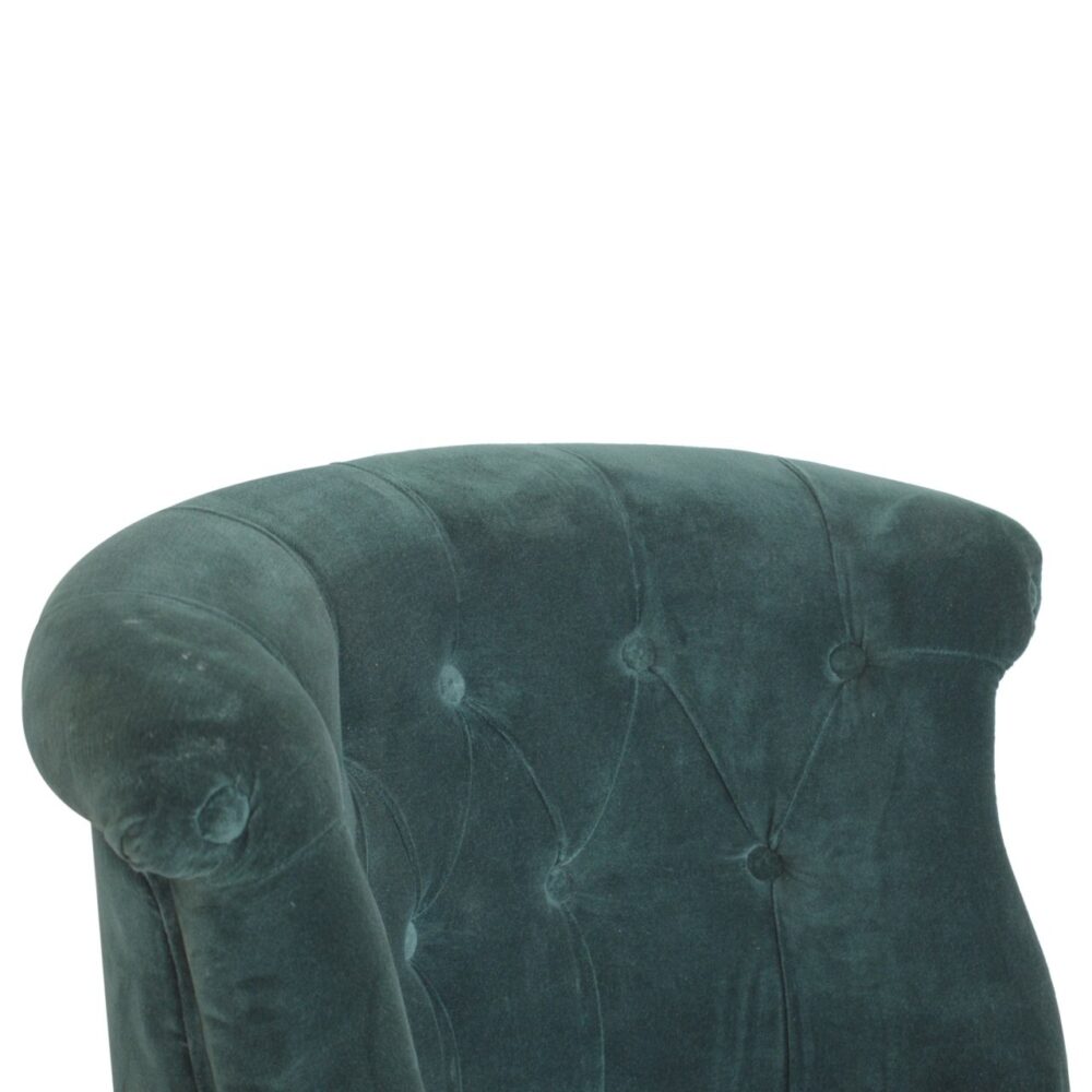IN895 - Emerald Green Velvet  Accent Chair dropshipping