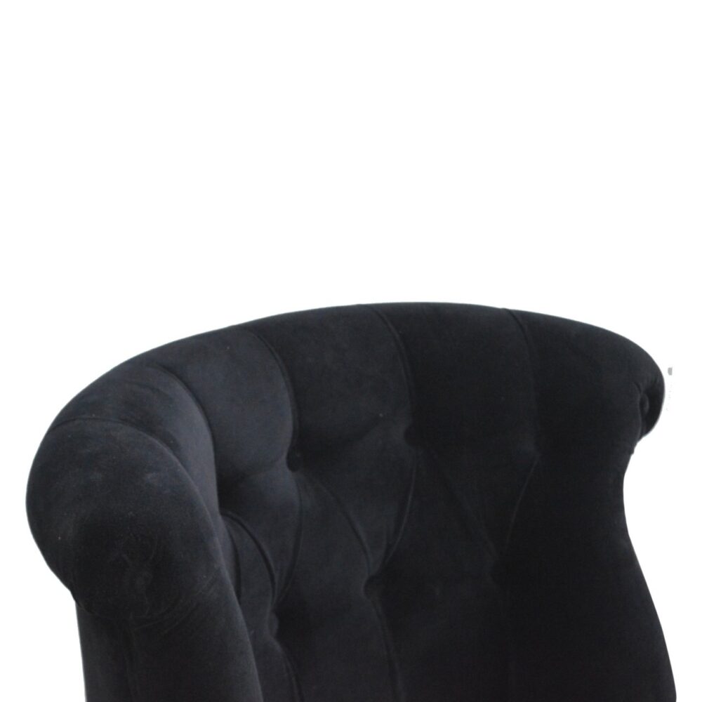 wholesale IN897 - Black Velvet Accent Chair for resale