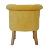 bulk IN900 - Mustard Velvet Accent Chair for resale
