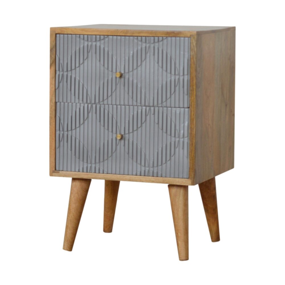 Milan Grey Bedside wholesalers