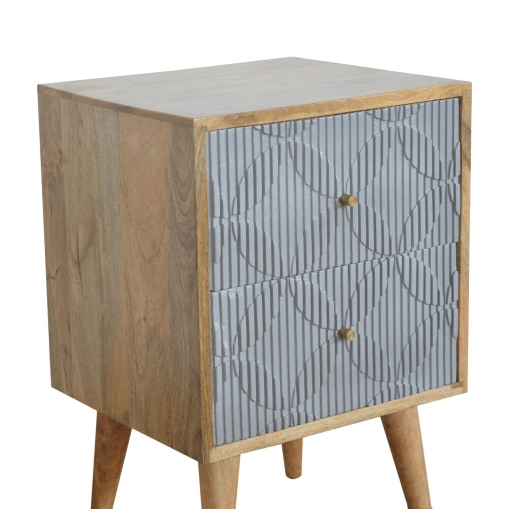 wholesale Milan Grey Bedside for resale