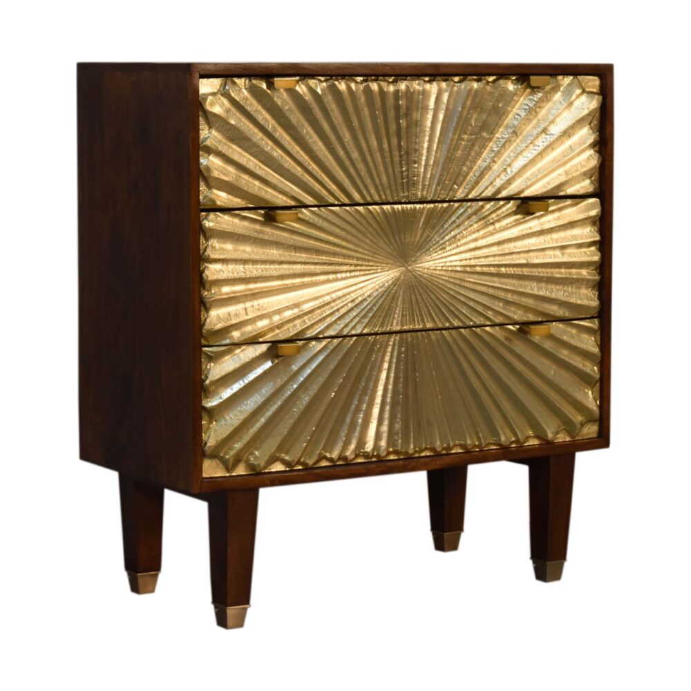 Manila Gold Chest with Tapered Legs wholesalers