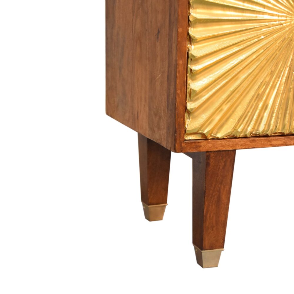 Manila Gold Sideboard with Tapered Legs for reselling