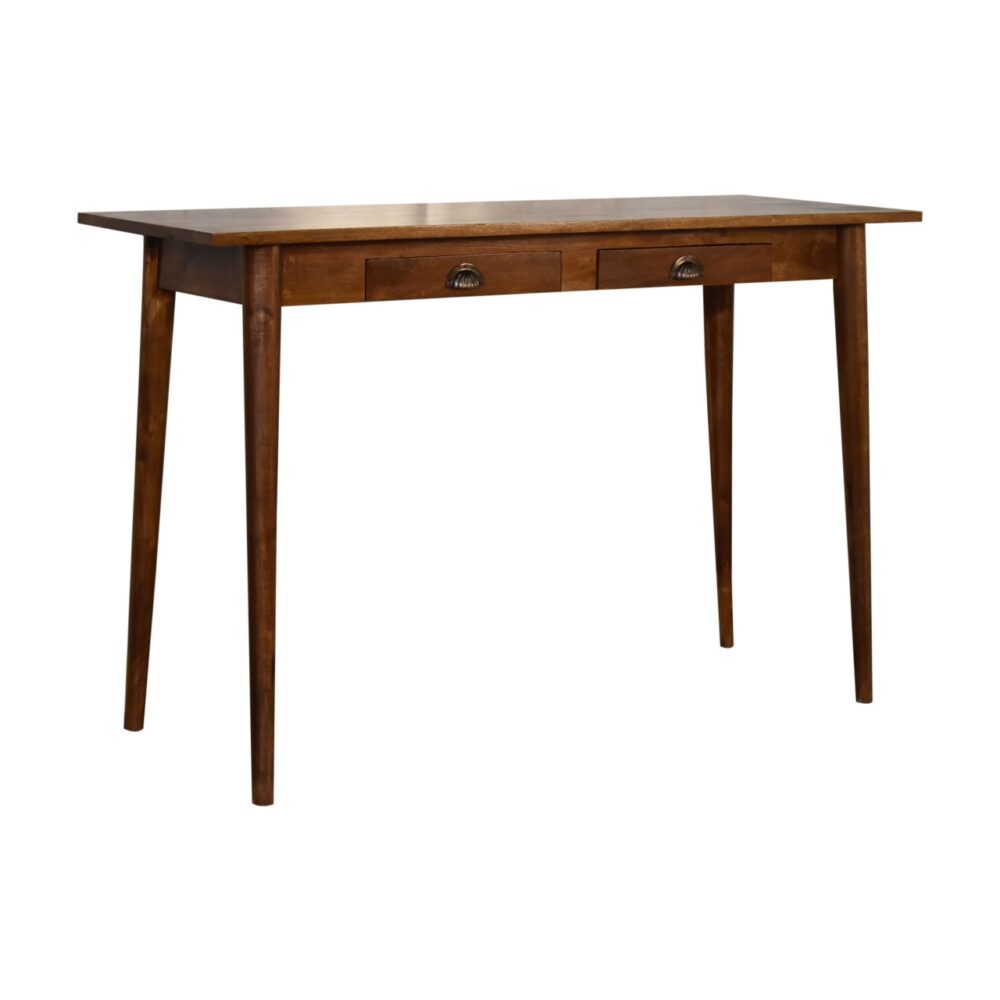 wholesale Chestnut Nordic Style Writing Desk with 2 Drawers for resale