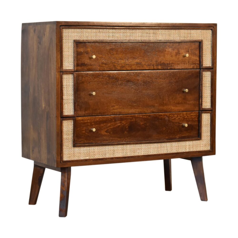 wholesale Chestnut Square Woven Chest for resale