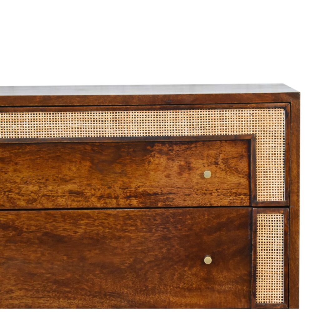 wholesale Chestnut Square Woven Chest for resale