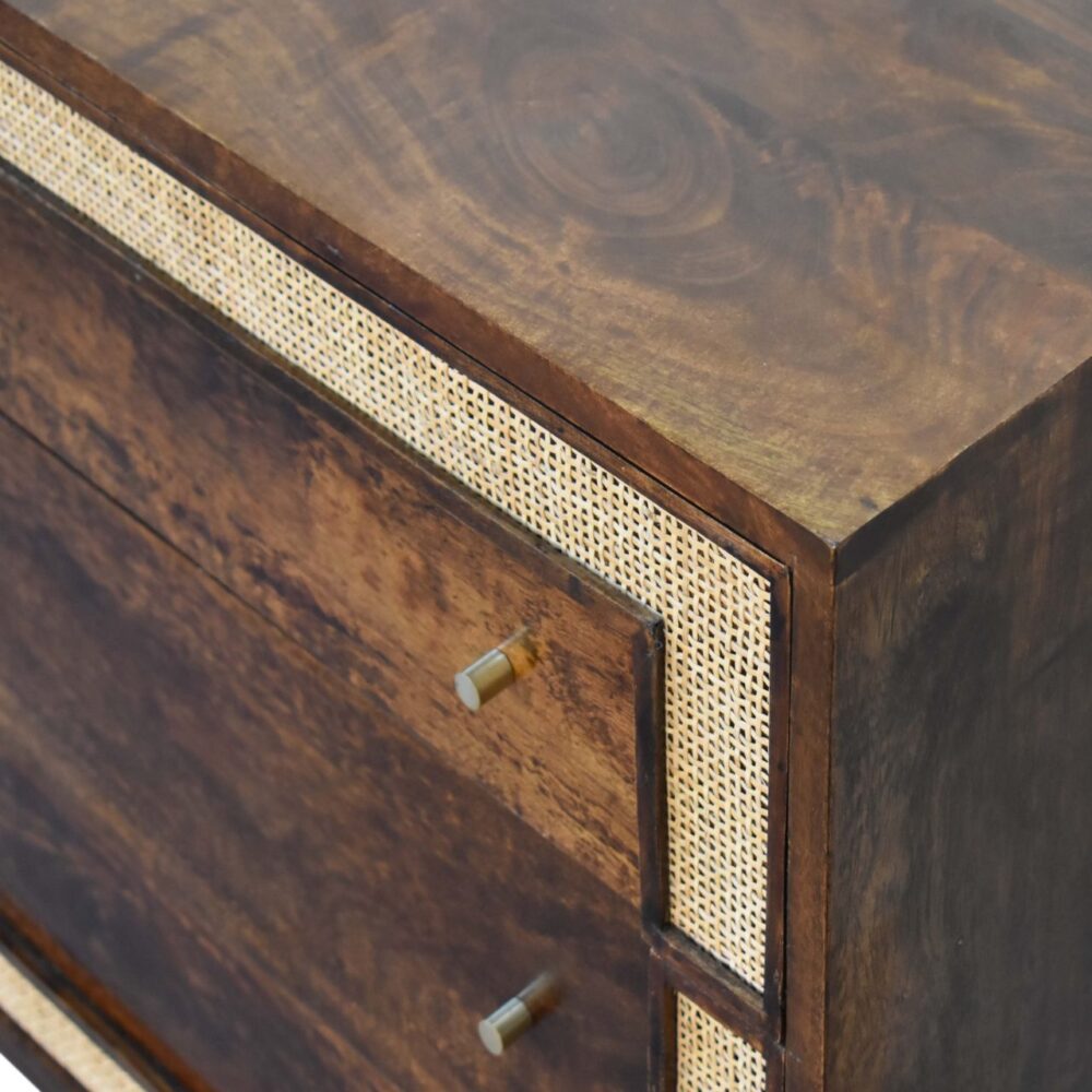 Chestnut Square Woven Chest for resell