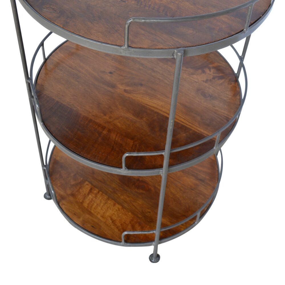 wholesale Industrial Round Butler Tray Table for resale
