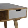 Writing Desk with White Hand Painted Drawer for resell