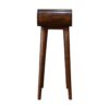 bulk Mini Rounded Mini Chestnut Console Table for resale