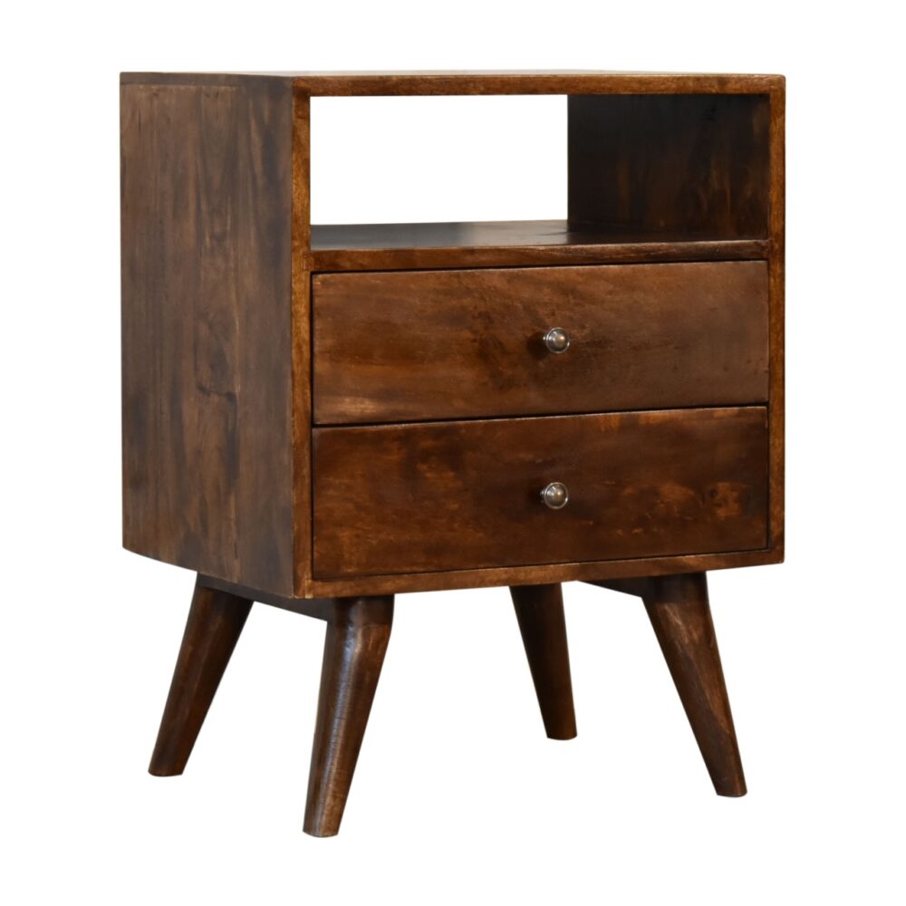 Classic Chestnut Bedside dropshipping