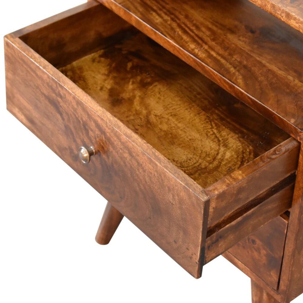Classic Chestnut Bedside for reselling