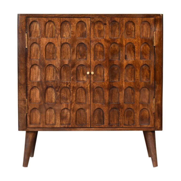 Chestnut Arch Cabinet for resale