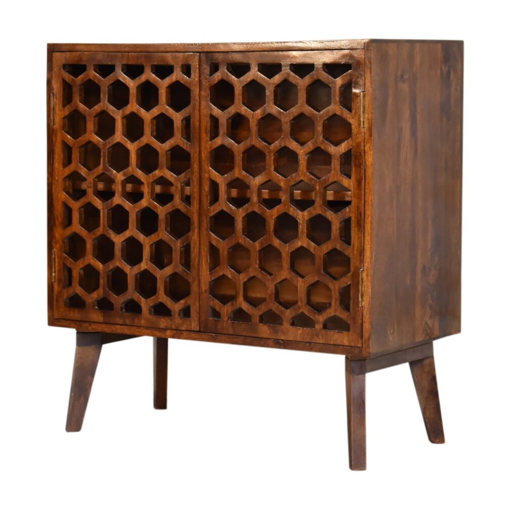 Chestnut Comb Cabinet dropshipping