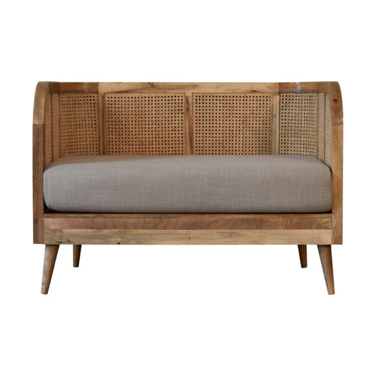 Mud Linen Rattan Sofa for resale