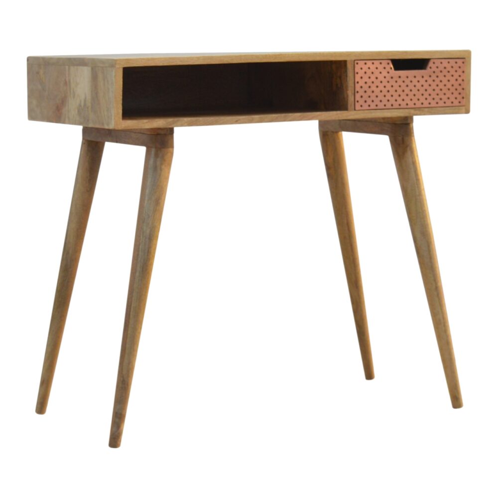 Perforated Copper Writing Desk dropshipping