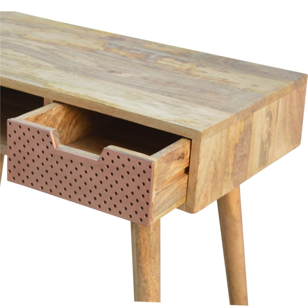 Perforated Copper Writing Desk for wholesale