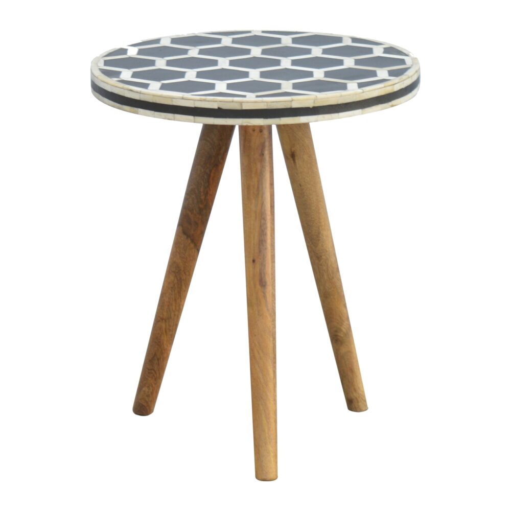 wholesale Bone Inlay Tripod Stool for resale