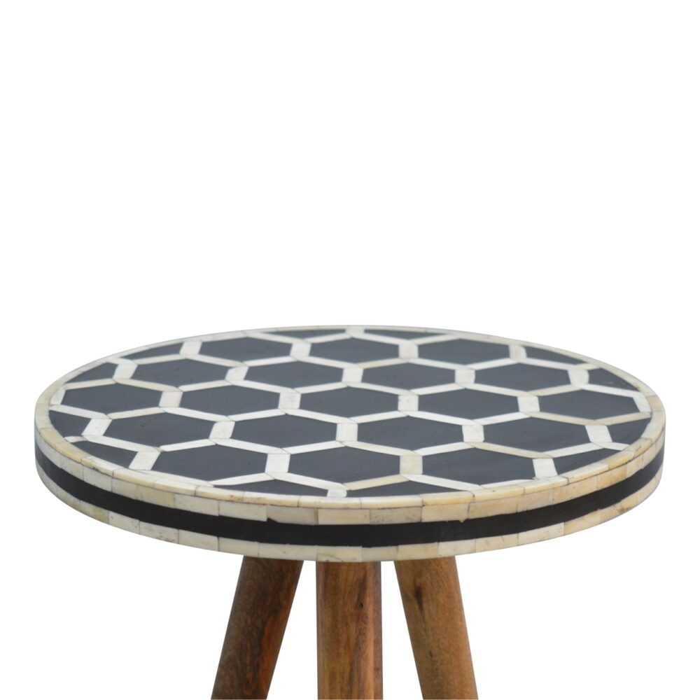 wholesale Bone Inlay Tripod Stool for resale