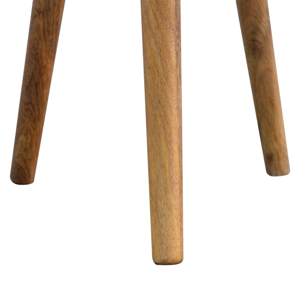 Bone Inlay Tripod Stool for resell