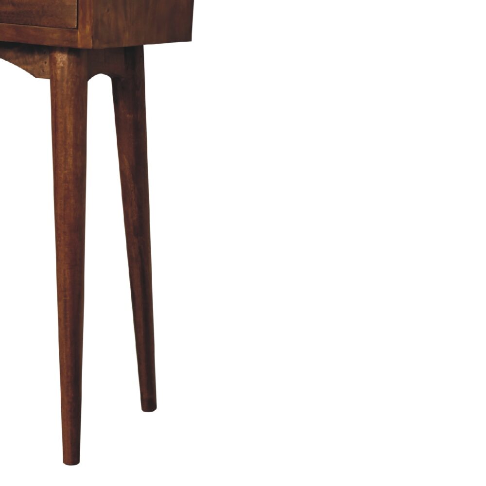 Mini Chestnut Hallway Console Table for wholesale