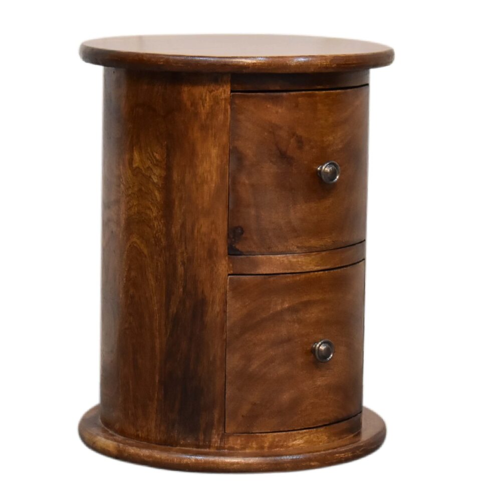 wholesale Mini Chestnut 2 Drawer Drum Chest for resale