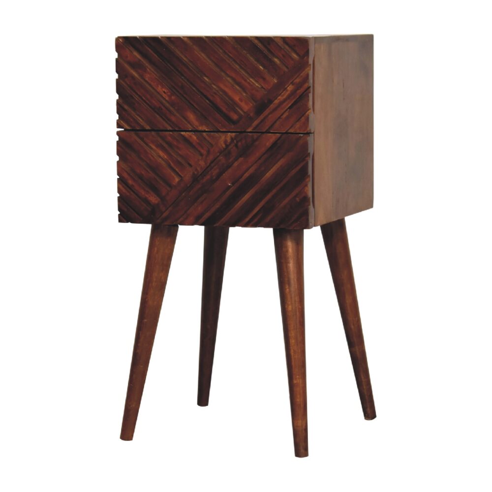 Lille Mini Chestnut Bedside dropshipping