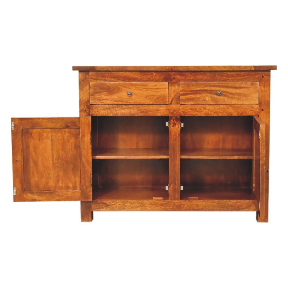Chestnut Sideboard with 2 Drawers for wholesale