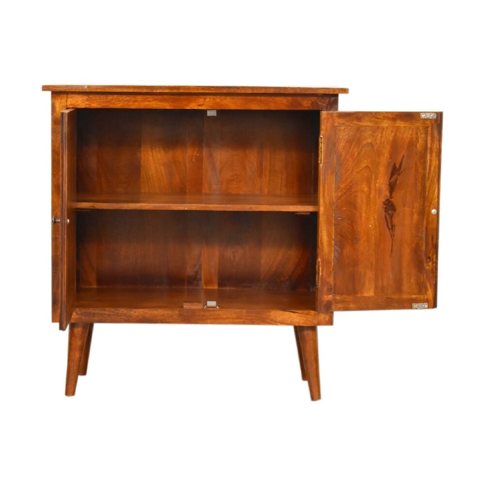 Chestnut Solid Wood Nordic Style Cabinet for reselling