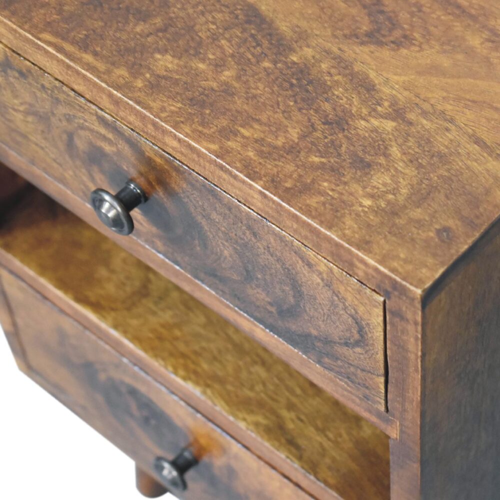Mini Classic Multi Chestnut Bedside for resell