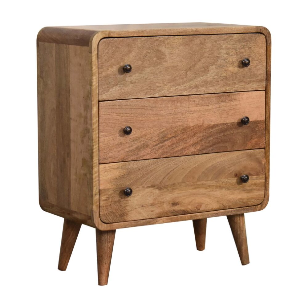 wholesale Mini Curved Oak-ish Chest for resale