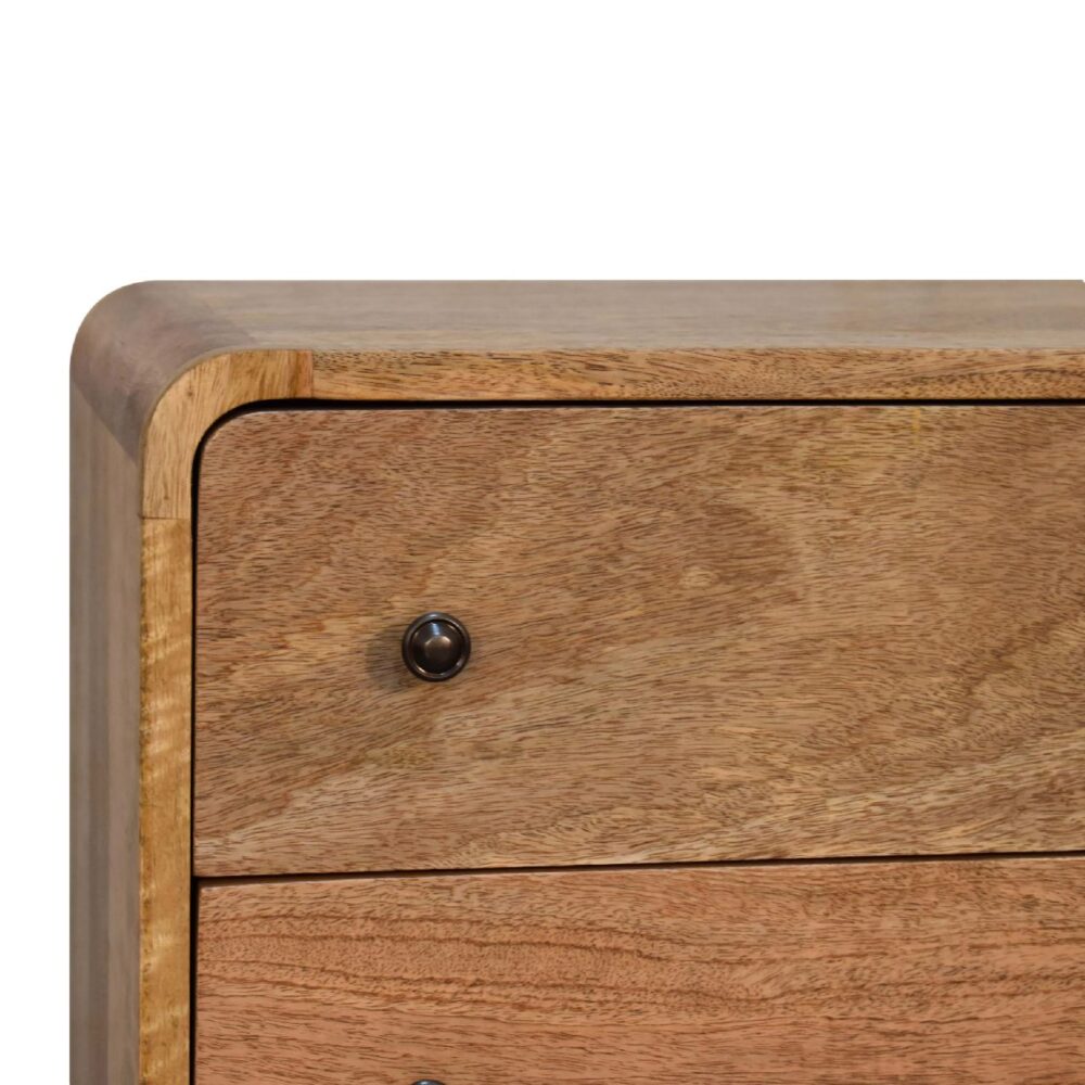 wholesale Mini Curved Oak-ish Chest for resale