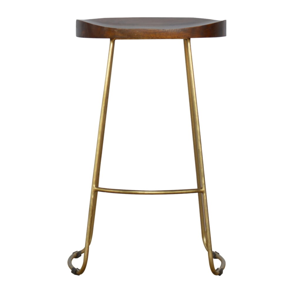IN251 - Gold Iron Bar Stool wholesalers