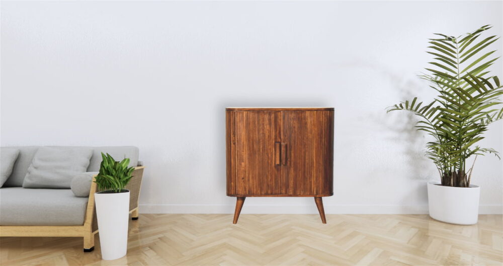 bulk IN3351 - Chestnut Stripe Cabinet for resale