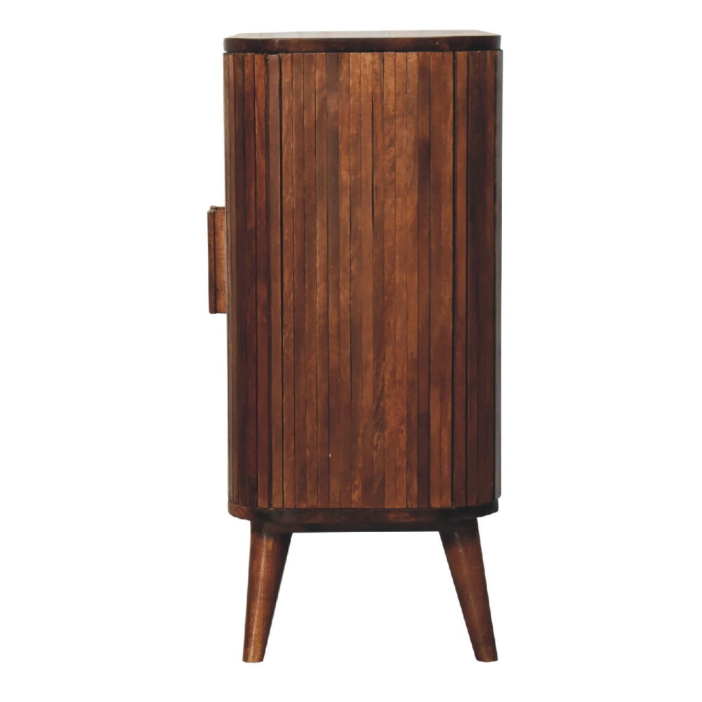 IN3351 - Chestnut Stripe Cabinet for wholesale