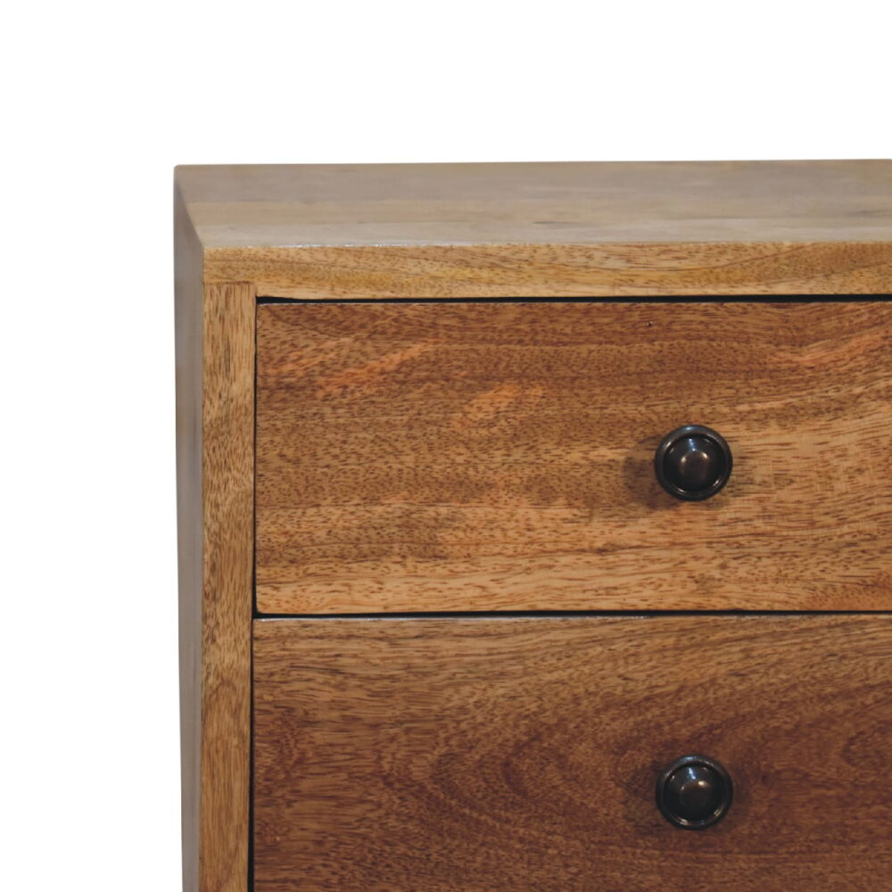 wholesale IN3354 - Mini 2 Drawer Oak-ish Bedside for resale