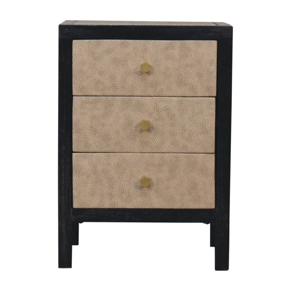 IN3355 -Mini Faux Leather Bedside wholesalers