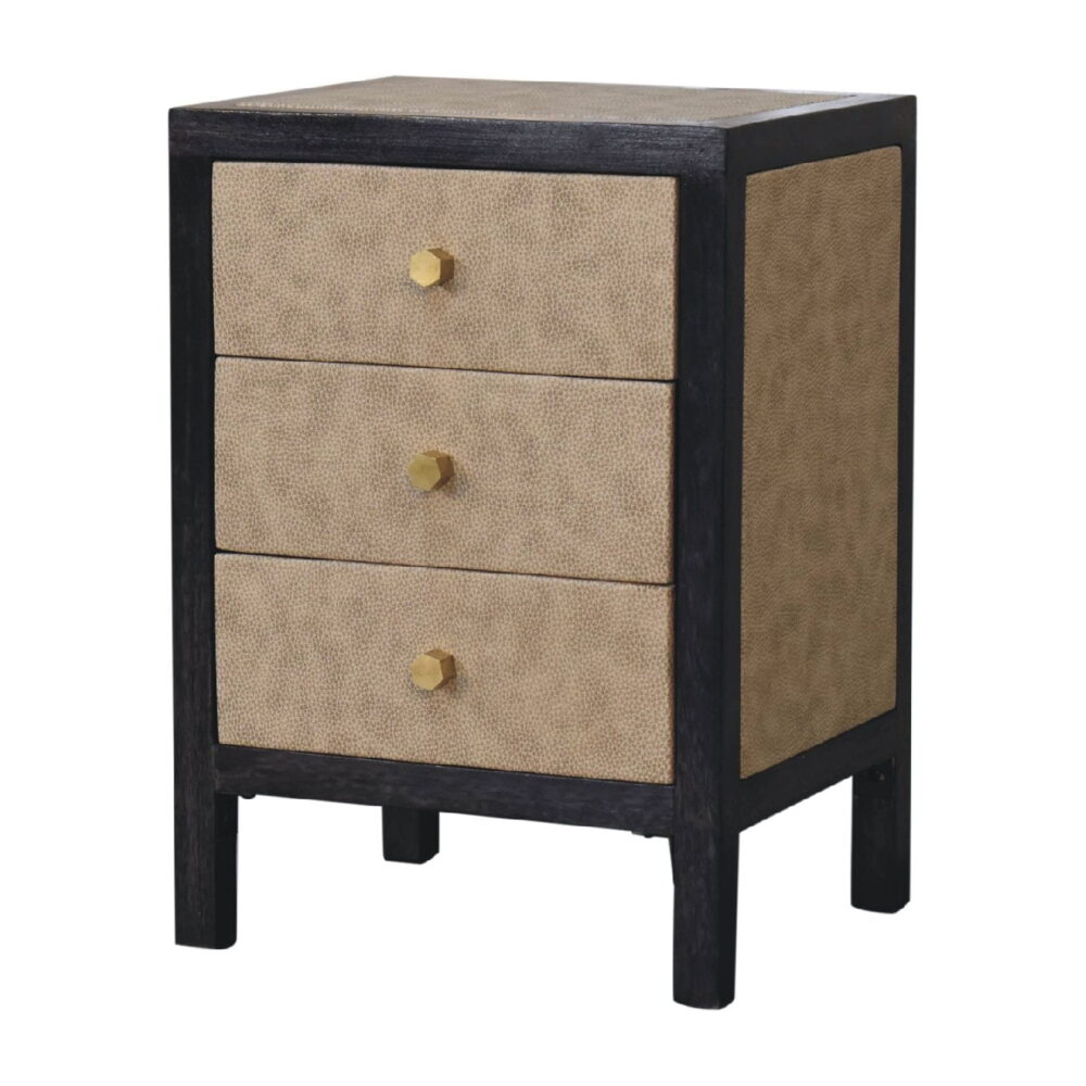 wholesale IN3355 -Mini Faux Leather Bedside for resale