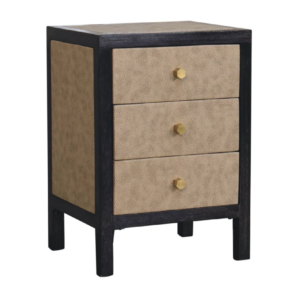 IN3355 -Mini Faux Leather Bedside dropshipping