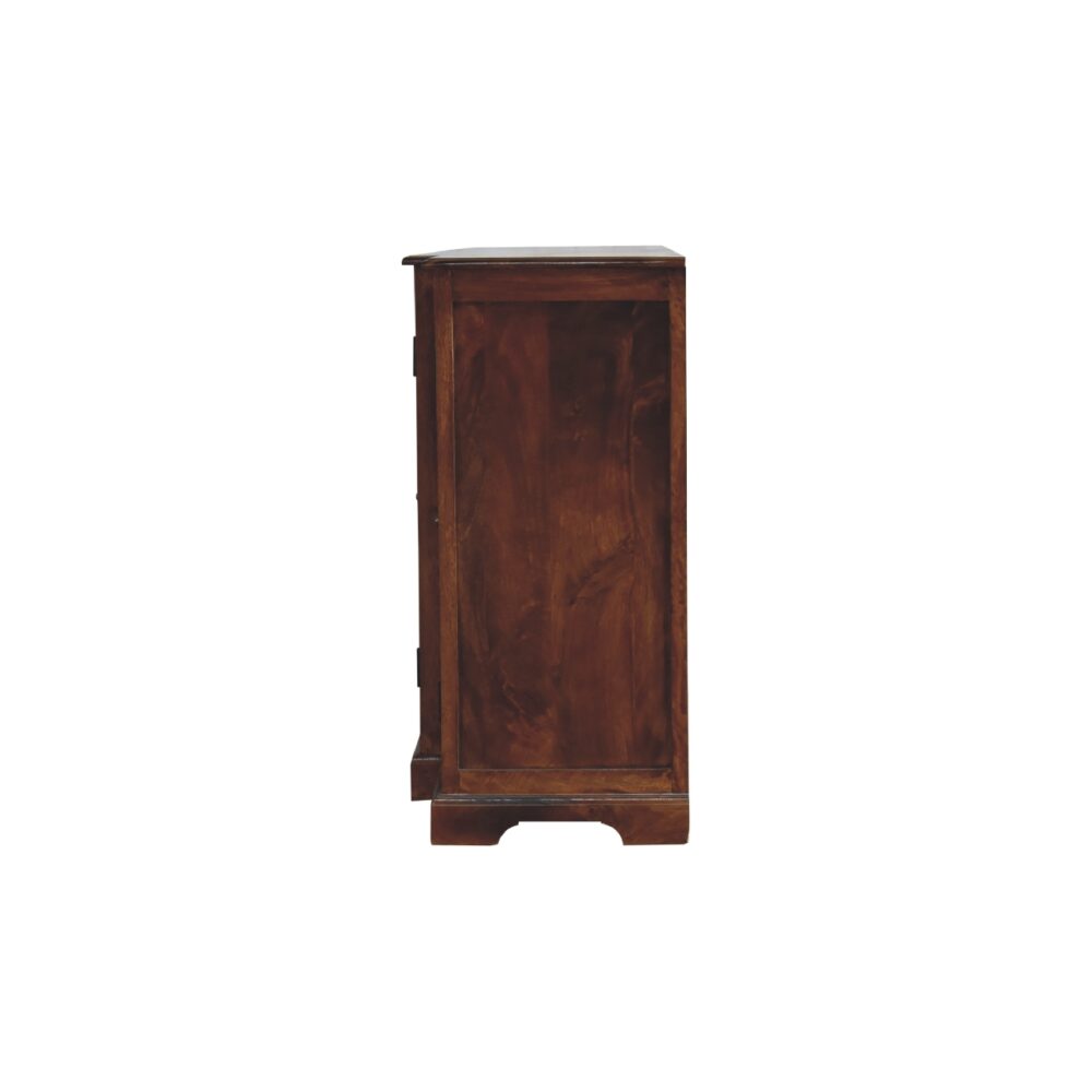 bulk Chestnut Sideboard Hand Carved Glazed Doors for resale