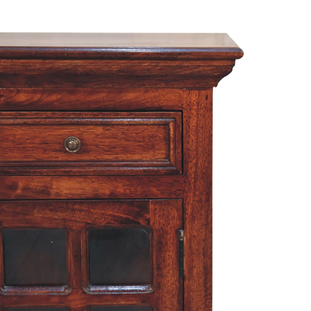 wholesale Cherry Bedside with Glazed Door for resale