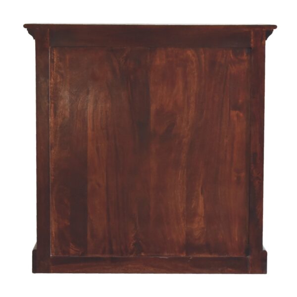 in3370 cherry cabinet with glazed doors