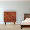 bulk IN3411 - 2 over 2 Curved Chesnut Chest for resale