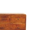 wholesale IN3411 - 2 over 2 Curved Chesnut Chest for resale
